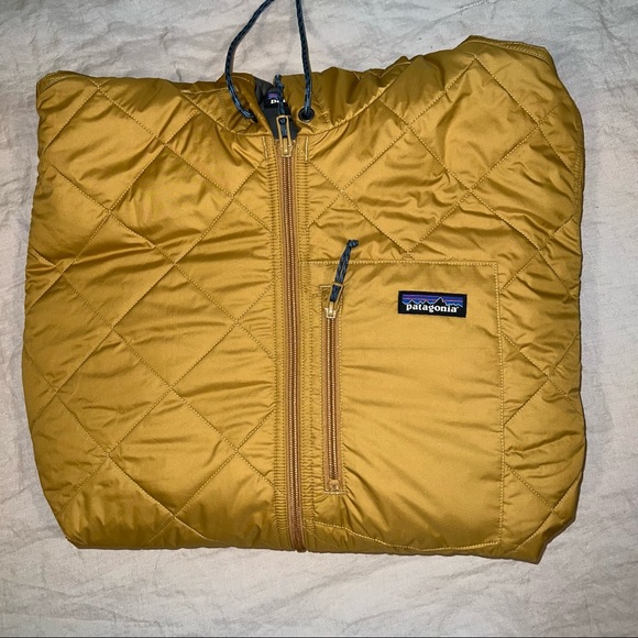 Patagonia Men's Diamond Quilted Bomber Hoody XL - Picture 2 of 7